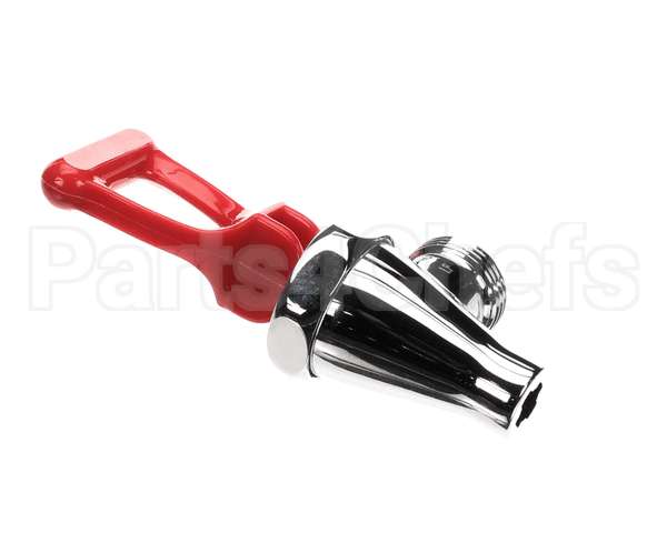 03287.0008 Bunn Faucet Assembly,Crm W/Red No Text