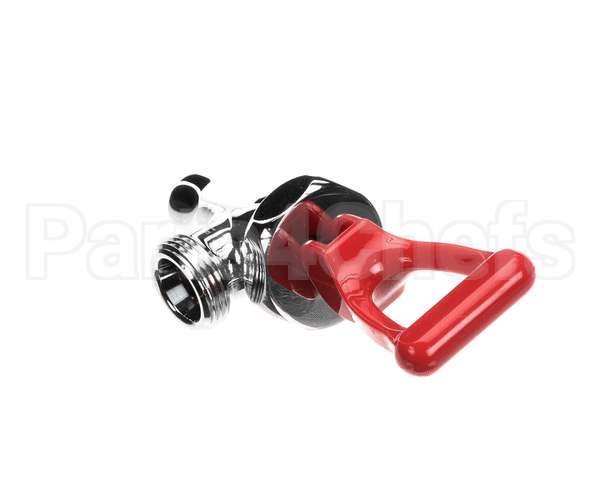 03287.0008 Bunn Faucet Assembly,Crm W/Red No Text