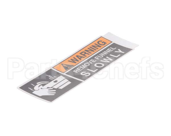 03408.0000 Bunn Decal, Warning-Remove Funnel