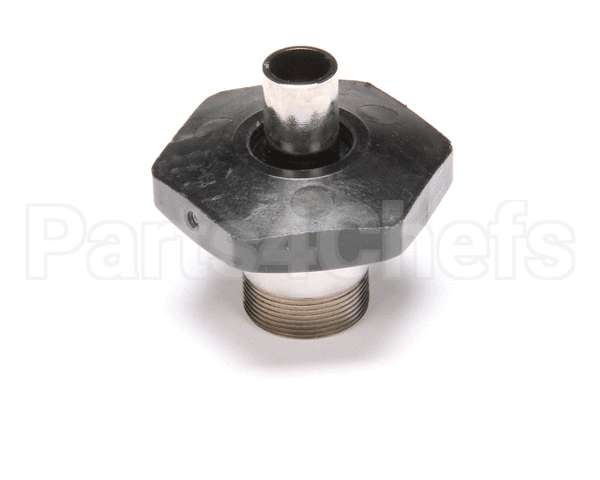 035A T&S Brassoutlet W/ Black Heat-Resistant Hand