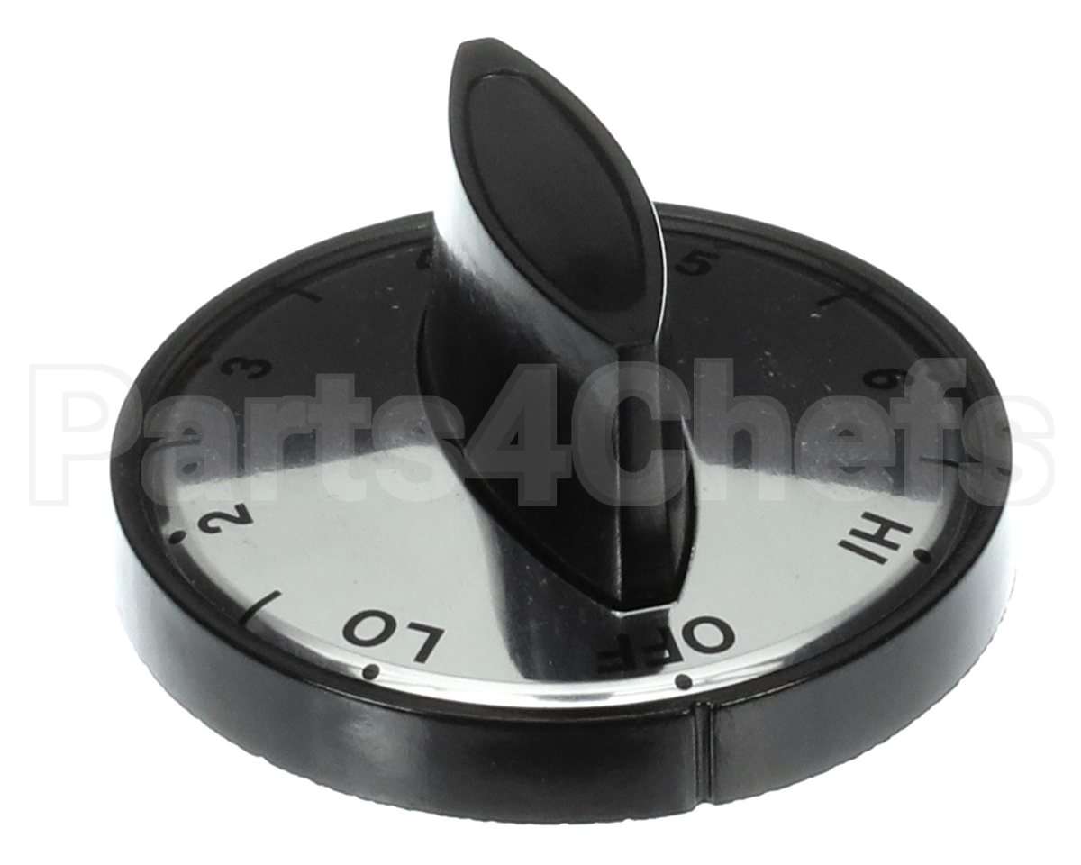 04-KNOBINF Quest Metal Works Knob, Infinite Heat Switch