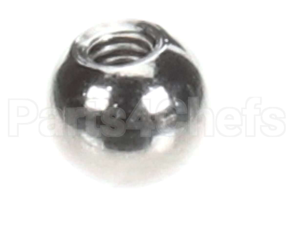 05-04-563-31 Hatco Brass Ball Nut Bright Nickel