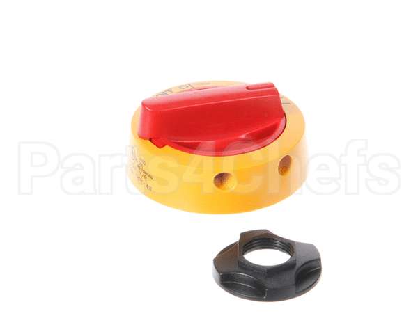05.30.202.00 Ovention Knob,Red-Yellow,On/Off,Switch
