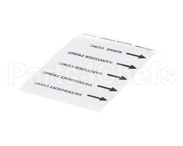 0507470 Champion - Moyer Diebel Label, Injector Prime Df/Sw
