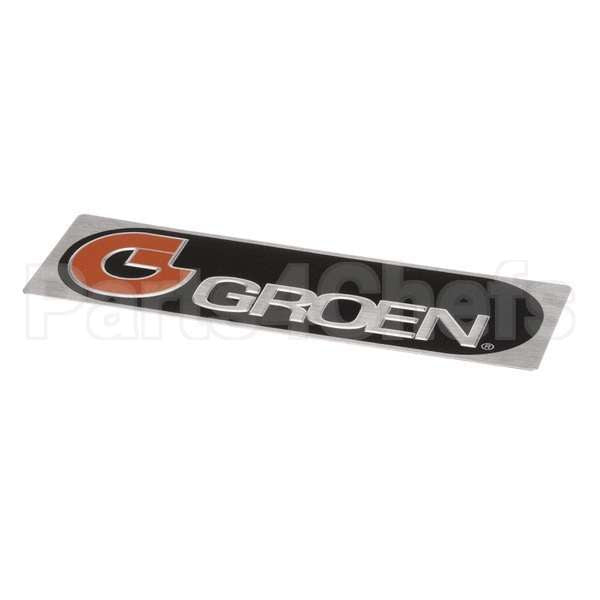 055450 Compatible Groen Nameplate "Groen" Large