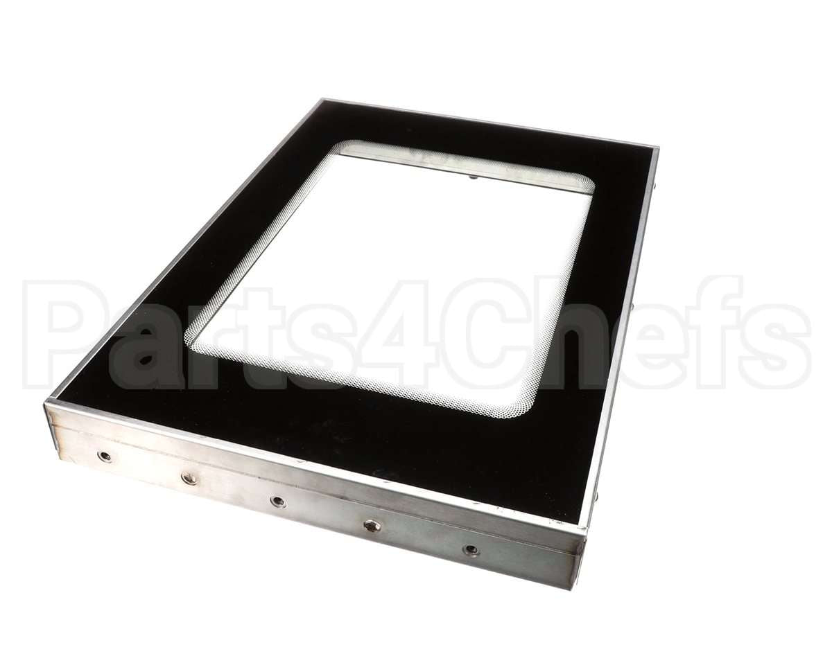 055542 Blodgett Door Assemblyouter Right Hand Blk Glass