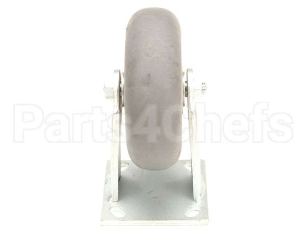 0569262 Cres Cor Caster 6D, Rubber Donut, Plt, Rigid