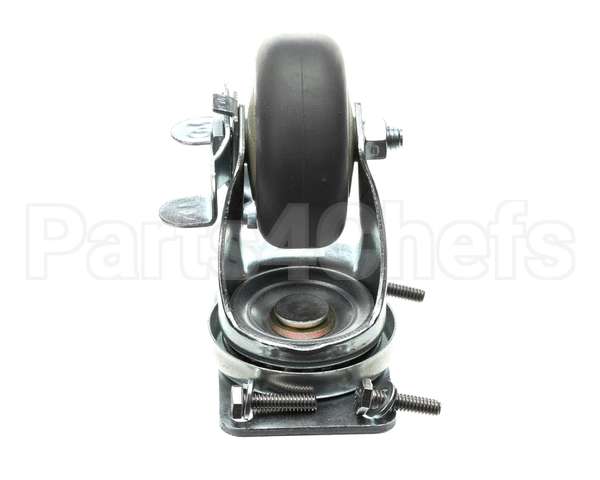0569313BK Cres Cor Caster Kit, 3" Dia, Plate
