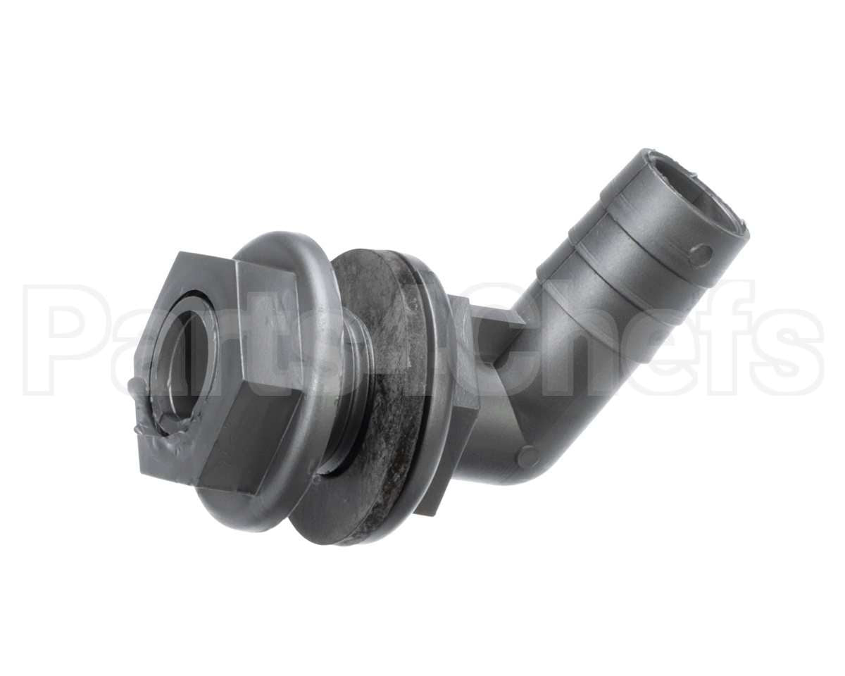 05700-004-30-86 Jackson Bulkhead To 12" Hose Barb Assembly