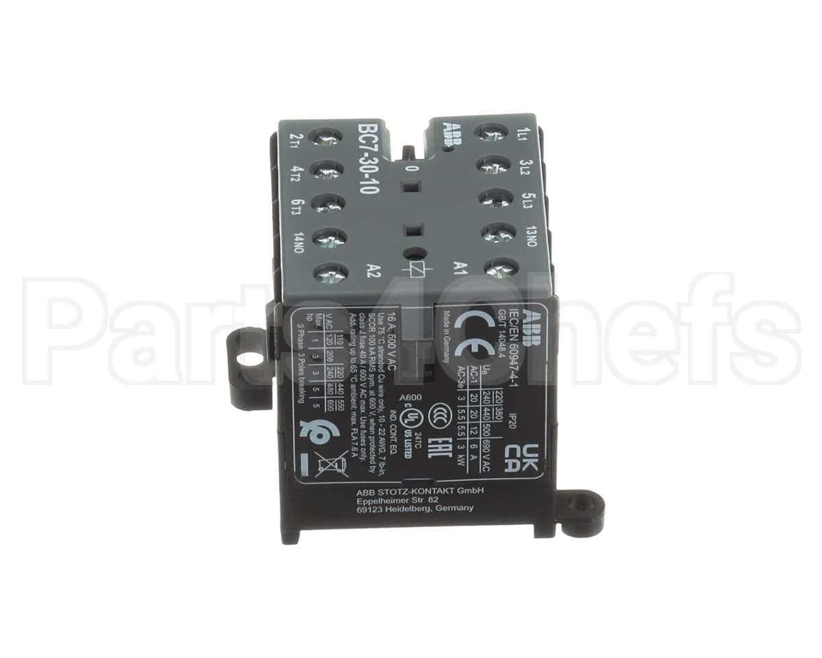 05945-005-02-98 Jackson Contactor, 3 Pole, 20A, Abb 24Vdc