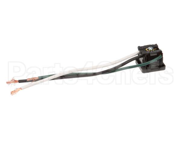06001409 Glastender Receptacle, Snap-In With Groun