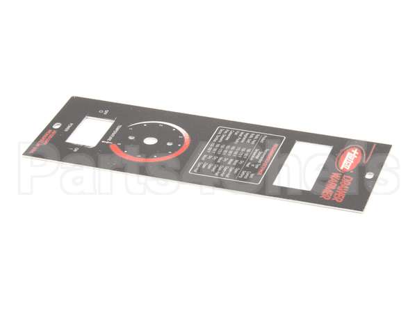 07.01.179.00 Hatco Hdw Control Face Plate