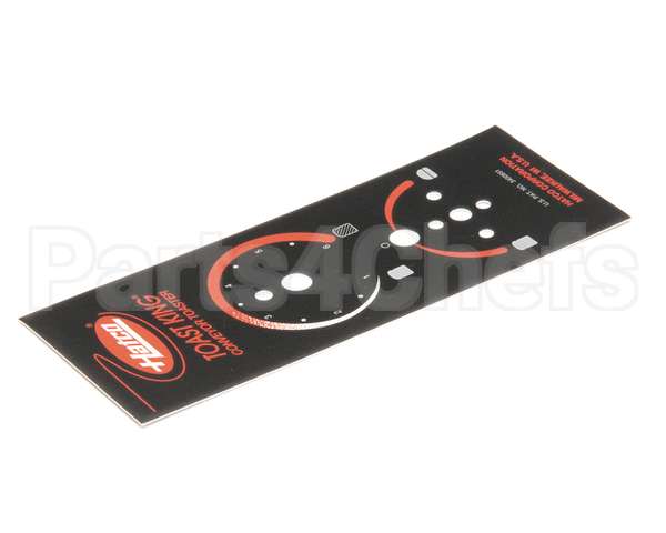 07.01.217.00 Hatco Control Plate,Tk,Toast & Buns