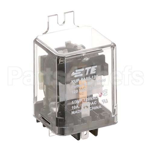07000166 Compatible Glastender Relay, Fan, Evaporator, 120V, Mf
