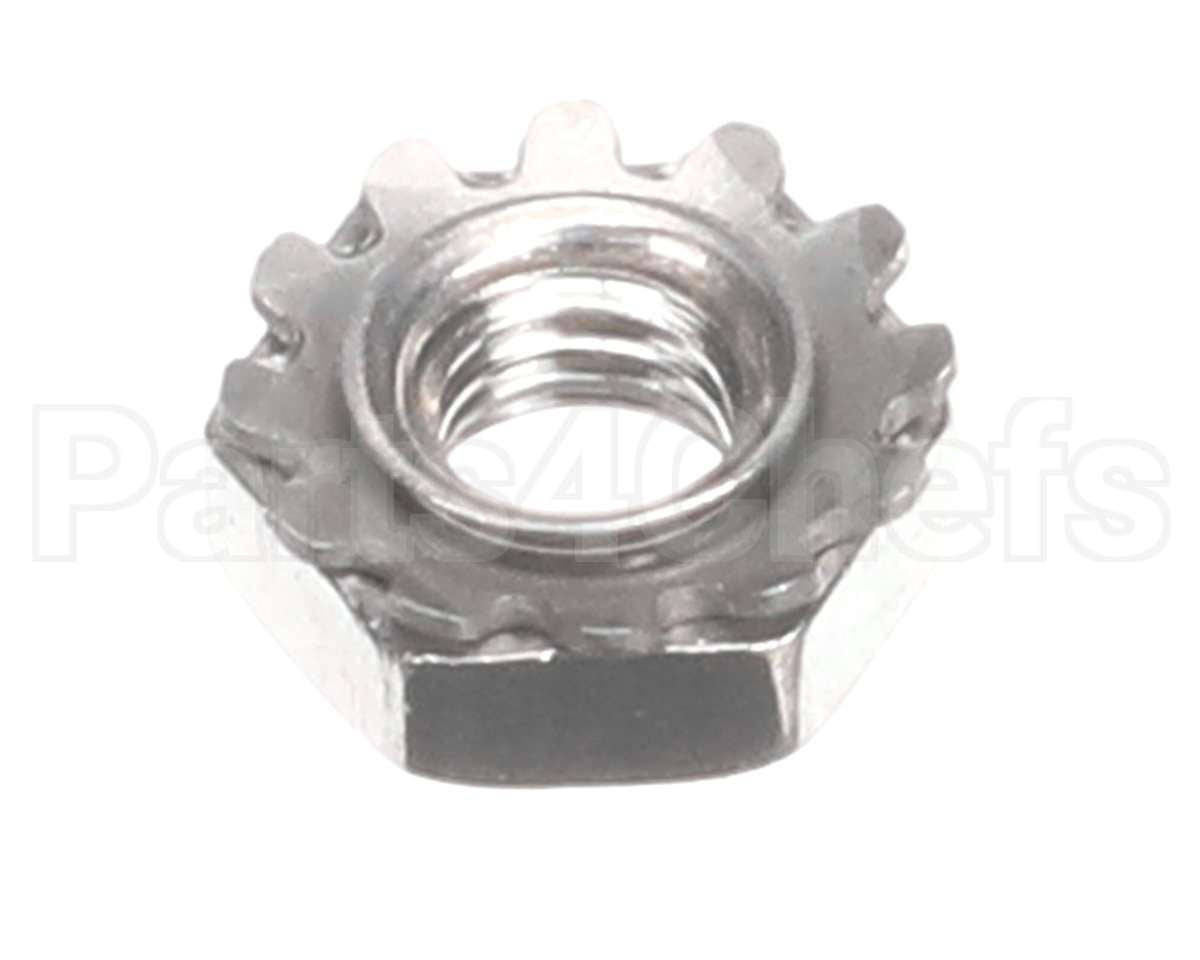 070322 Grindmaster Cecilware Nut 10-32 Hx Keps Lock Wext
