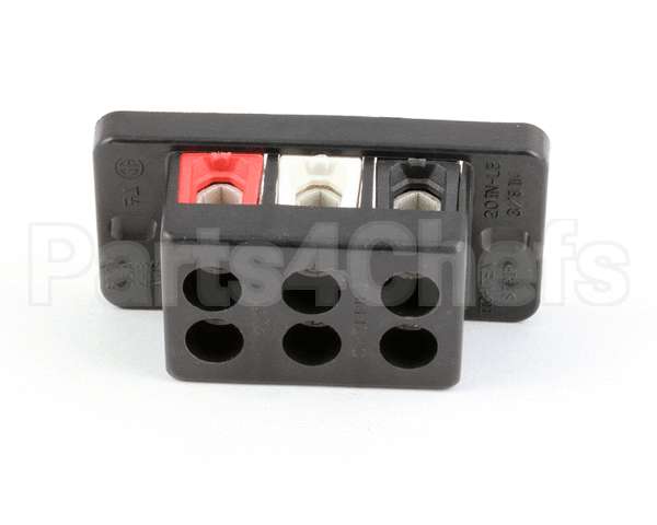 07038.0000 Bunn Terminal Block,3 Pole-Red/Wht/Blk