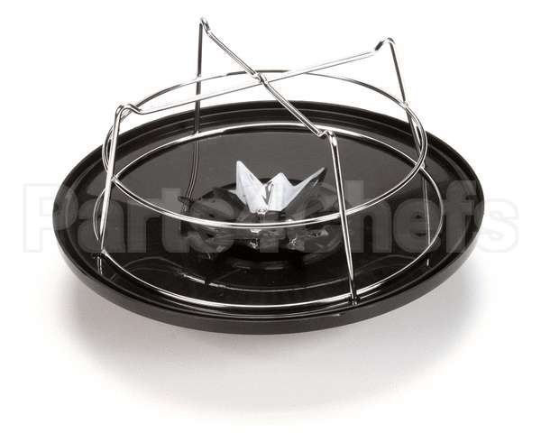 07177.0003 Bunn Funnel Cover Assembly,W/Basket-Blk