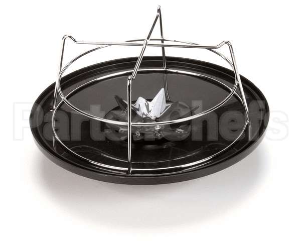 07177.0003 Bunn Funnel Cover Assembly,W/Basket-Blk