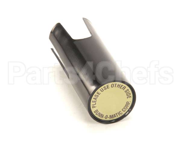 07187.0001 Bunn Cover W/Decal, Faucet-Blk
