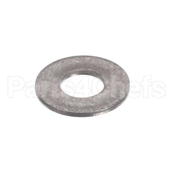 07301-04 Compatible Grindmaster Washer, #10 Sae Flat, 18-8 S/S