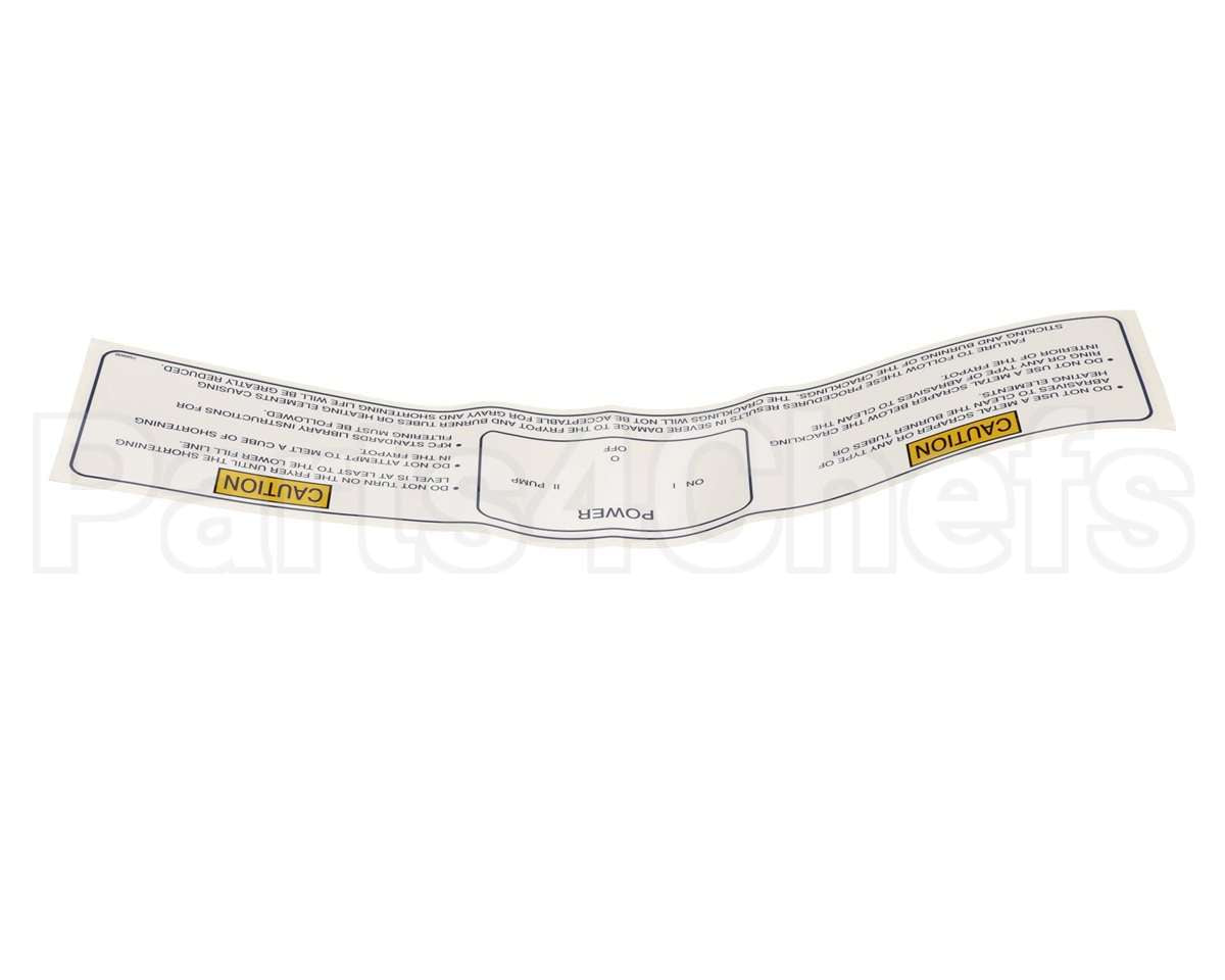 075690 Henny Penny Label-Powerpumpmelt