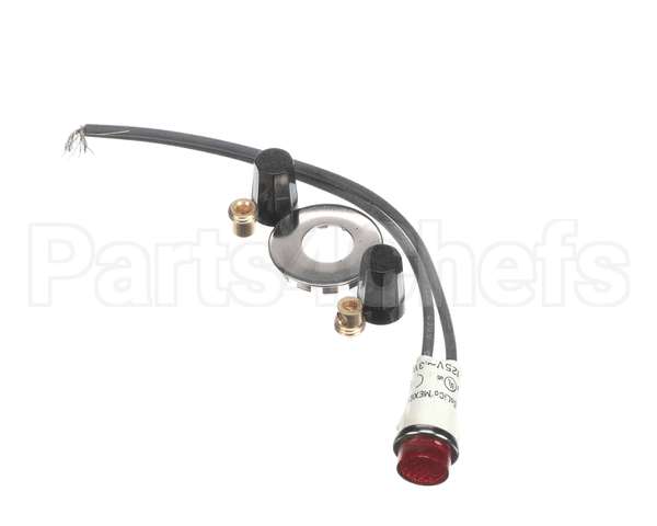 0766006 Cres Cor Pilot Light Assy, 120V, Red