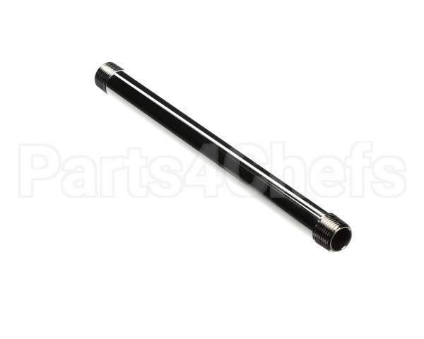 078X T&S Brass Riser, 3/8 Npt X 8 Long (Chrome Plated)