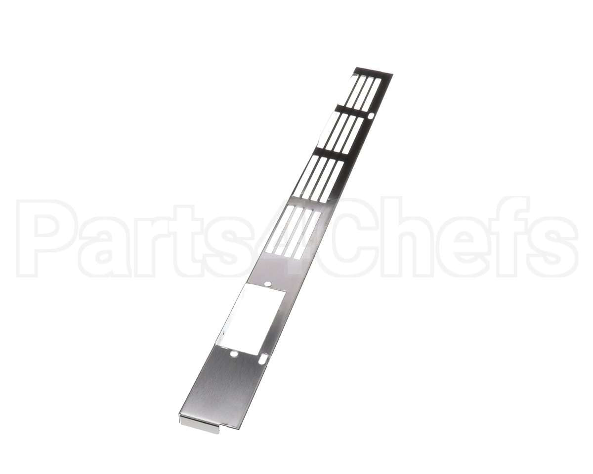 07A32-089D-05 Beverage Air Grille- Front W/ Controller .028 430 Ss