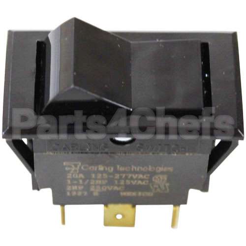 0808-117K Compatible Crescor Rocker Switch 7/8 X 1-1/2 Dpdt