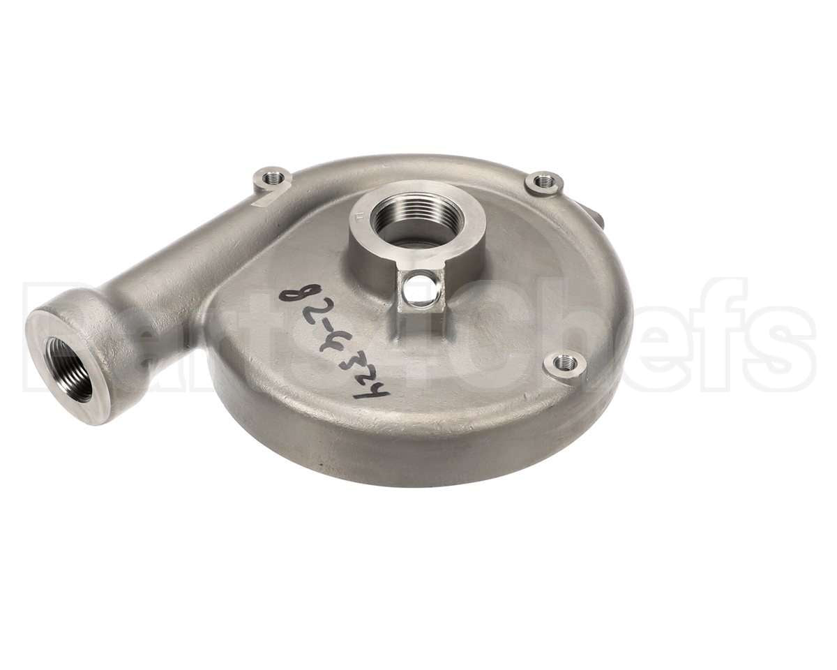 082-6324 American Dish Service Cover, Water Pump Ss With Studs (All)