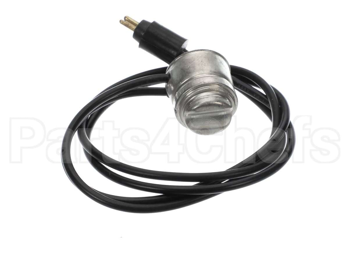08A11232 Heatcraft Tstat Spst 3/8Tm Opn25/Clse10 Blk Plg