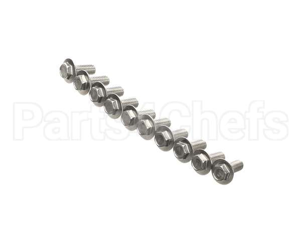 0D2901 Electrolux Professional Screw H Base 6X16 Stless Stl Set X10
