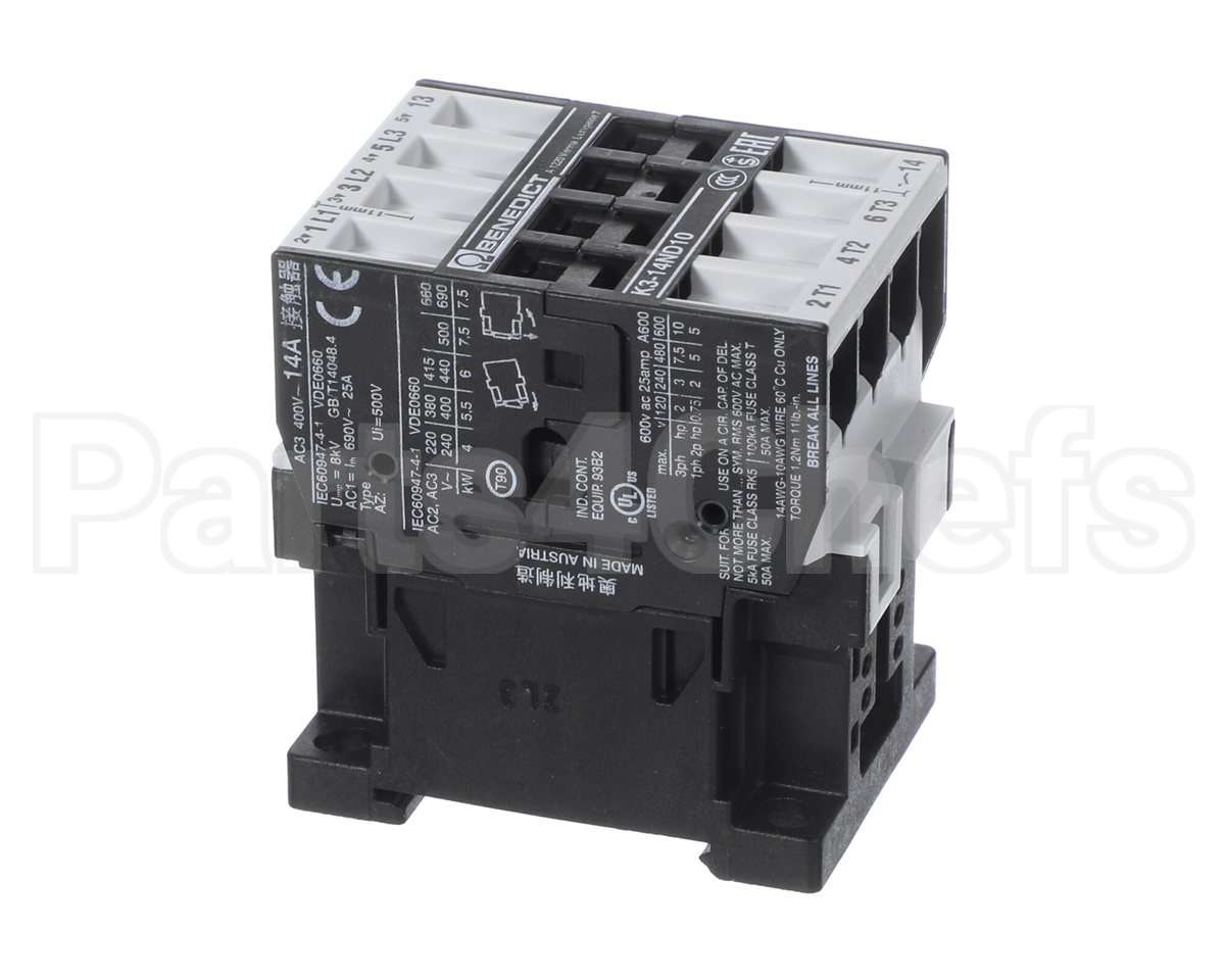 0L0354 Electrolux Professional Contactor; 220-240V 50Hz/240-264V 60Hz