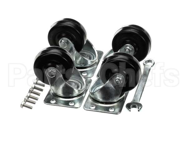 0US704 Kelvinator Caster Pack,4 Casters,Wrench