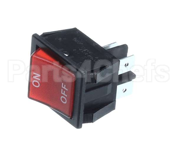 1.2420 Synesso Switch, On/Off, Lighted, Red
