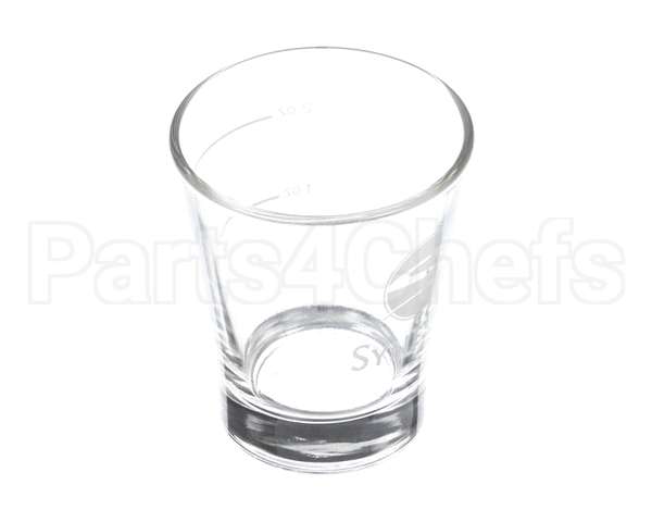 1.7771 Synesso Synesso Shot Glass, White 'S' Logo, 3 Oz