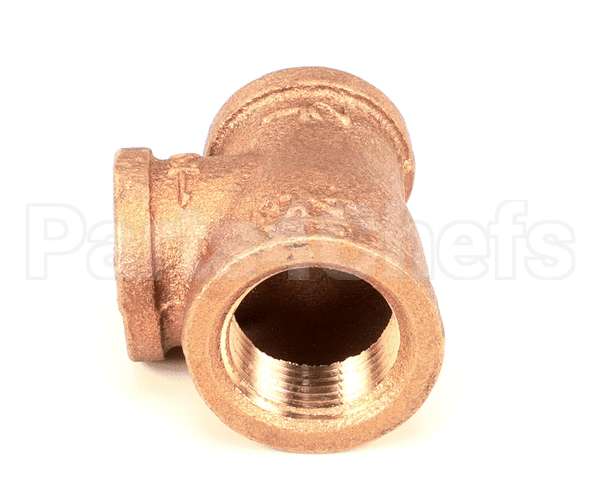 10-2584 Market Forge Tee Brass 3/4X1/2X1/2
