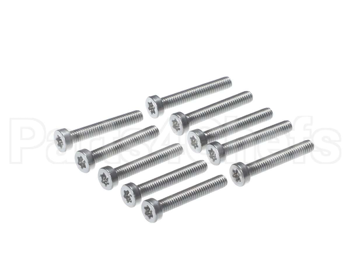 10.00.063P Rational Pan Head Screw Torx T20 M4X25