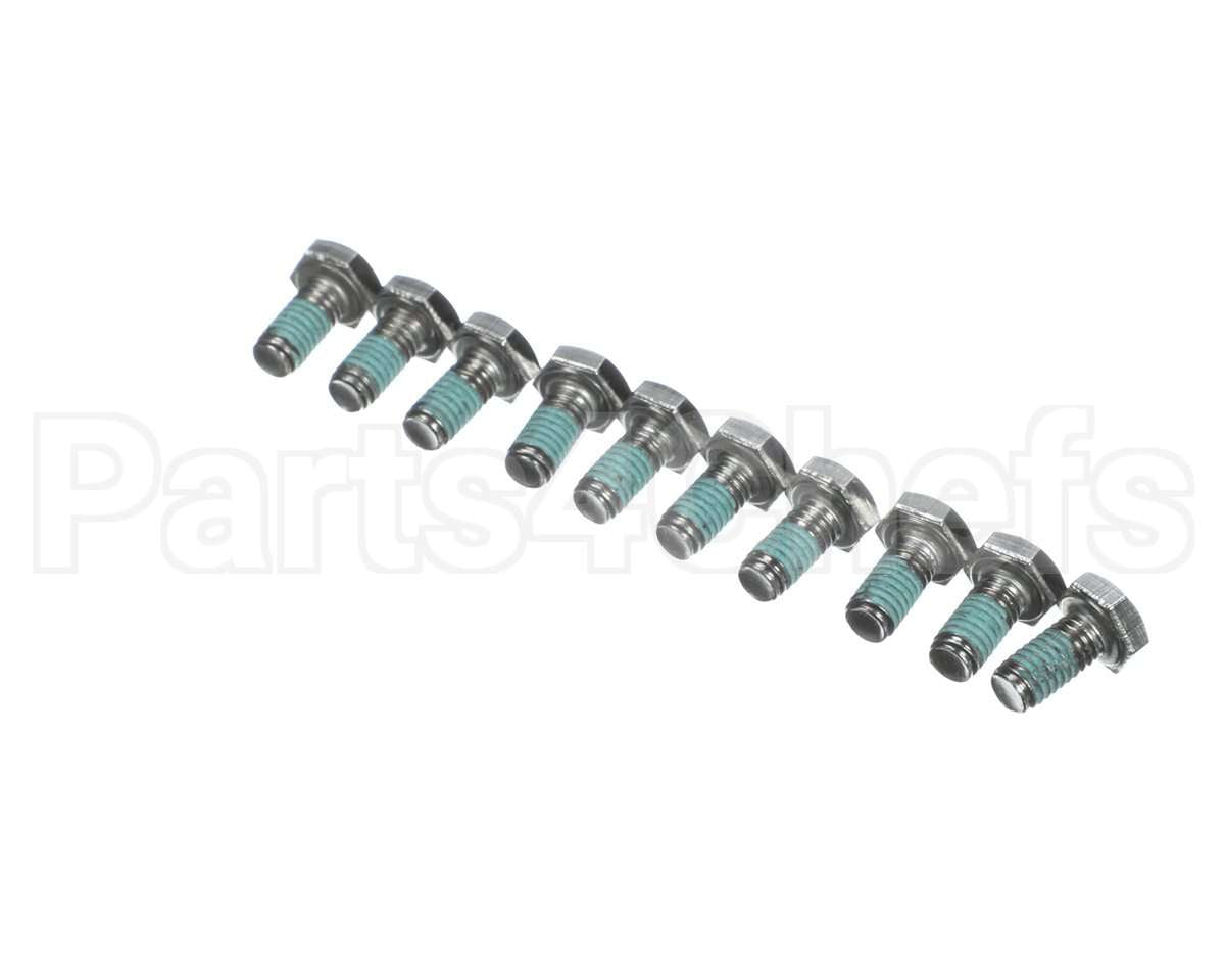 10.00.698P Rational Hex Screw M6X12 W. Precoat 85