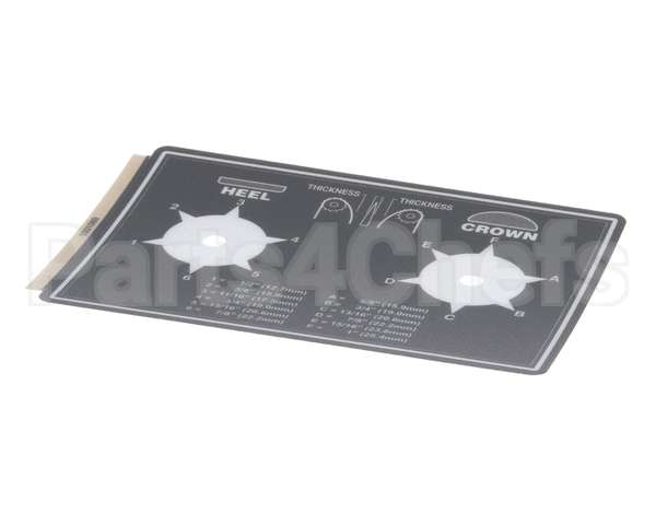 1001069 Antunes Label, Dial Compression
