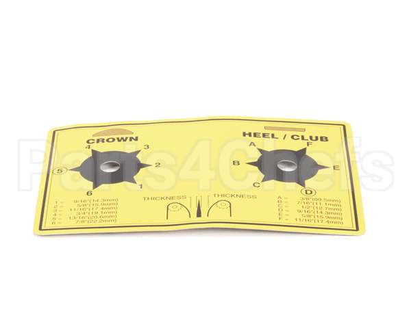 1001118 Antunes Label, Dial Compression