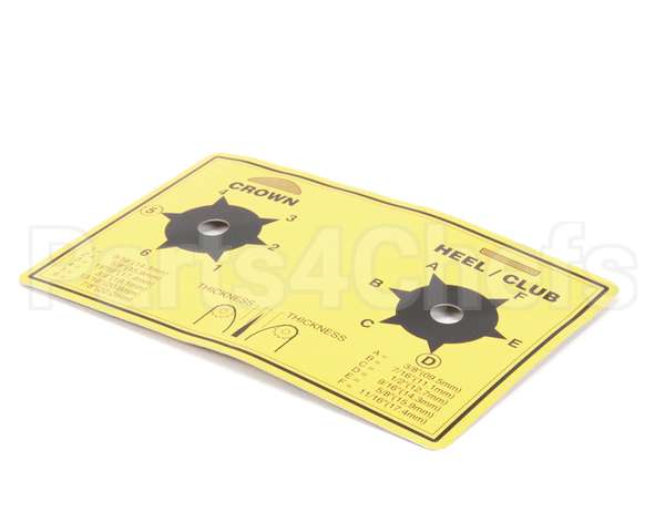 1001118 Antunes Label, Dial Compression