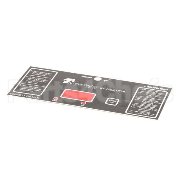 1001140 Compatible Roundup Overlay, Front Panel