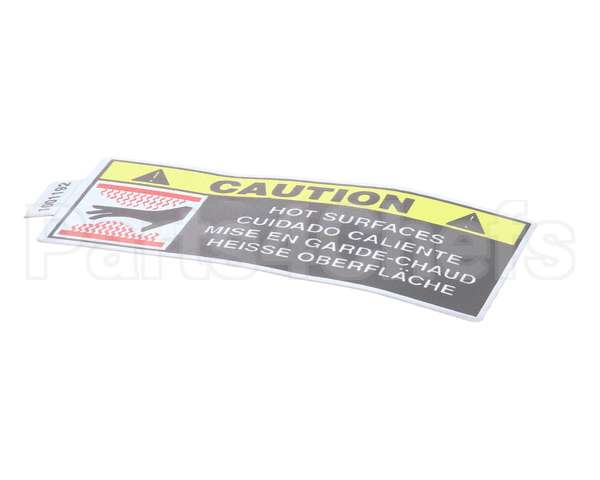 1001192 Antunes Label, Caution - Hot