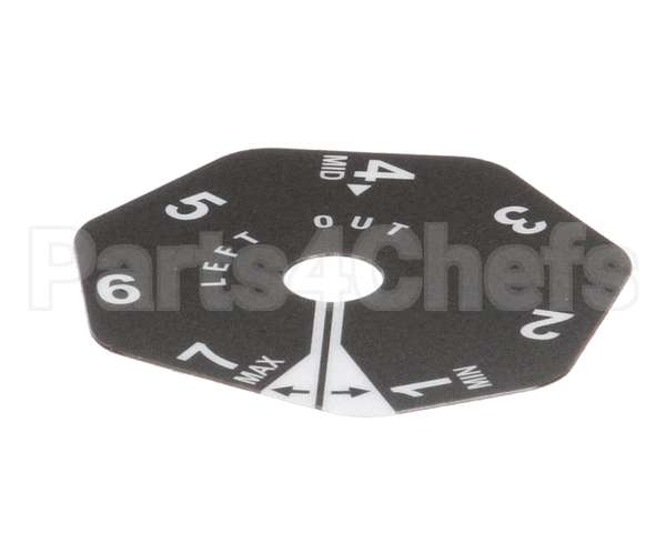 1001502 Antunes Left Hinge Cam Label