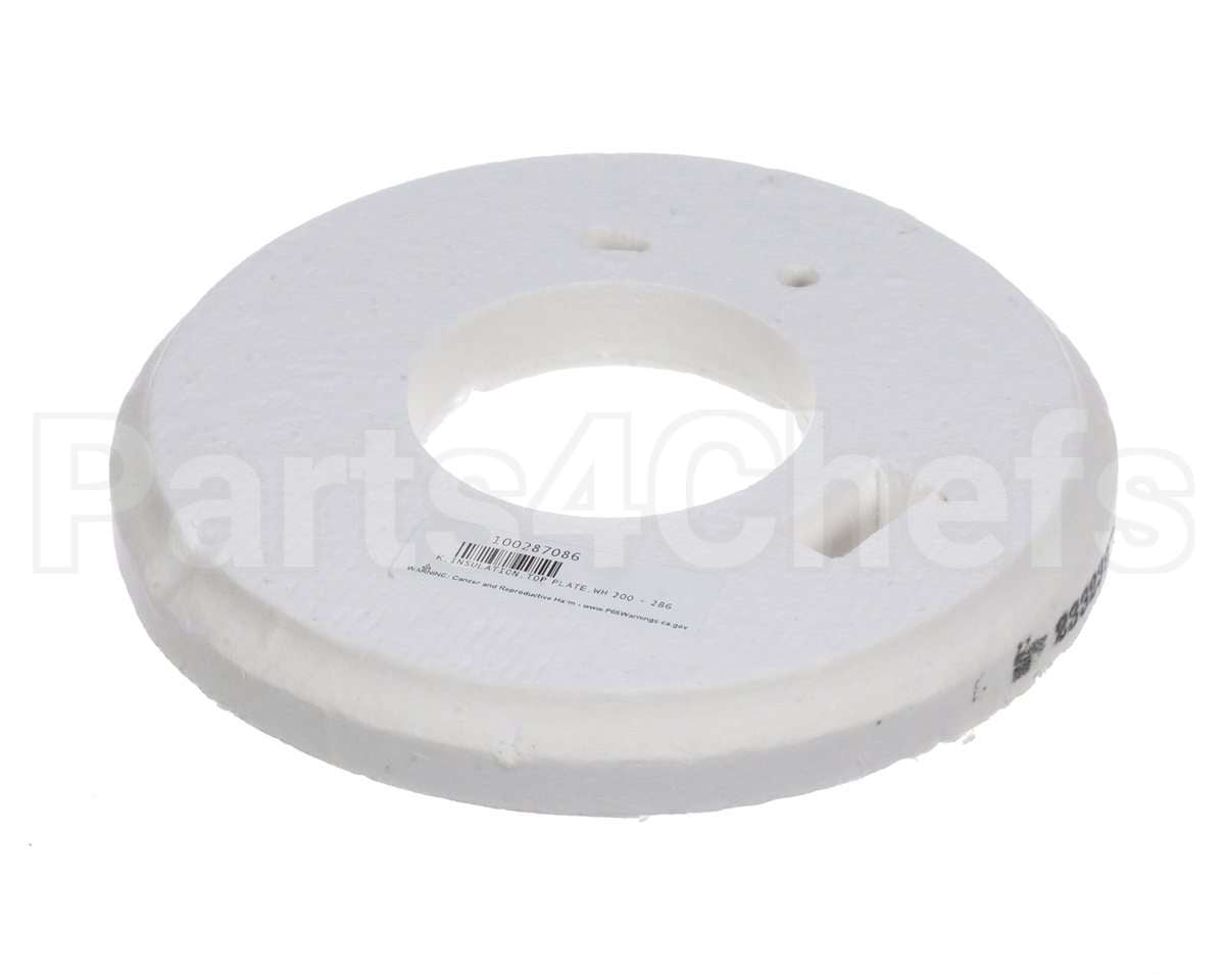 100287086 Lochinvar K,Insulation,Top Plate,Wh 200 - 286