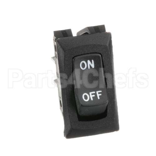 100500 Newco Switch, Rocker On/Off Black