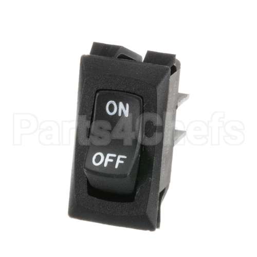 100500 Newco Switch, Rocker On/Off Black