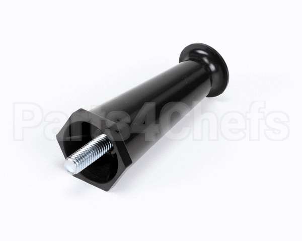 1014501 Cleveland Leg;4In Blk Plastic Foot (Flan
