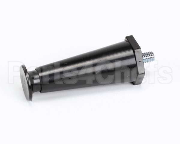 1014501 Cleveland Leg;4In Blk Plastic Foot (Flan